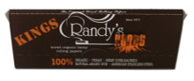 Randys Roots KING SIZE Raw Hemp Rolling Papers 