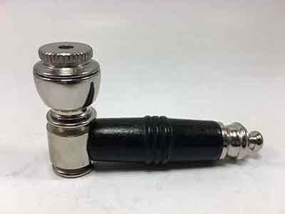 Wood Stem Covered Bowl Pipe Wood Stem Covered Bowl Pipe