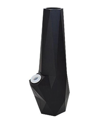 Diamond Cut Silicone with Glass Slider
