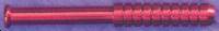 BAT12   Standard Red Anodized One Hitter Bat  