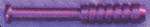 BAT13   Compact Purple Anodized Dugout Bat  