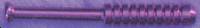 BAT14   Standard Purple Anodized one hitter Bat  